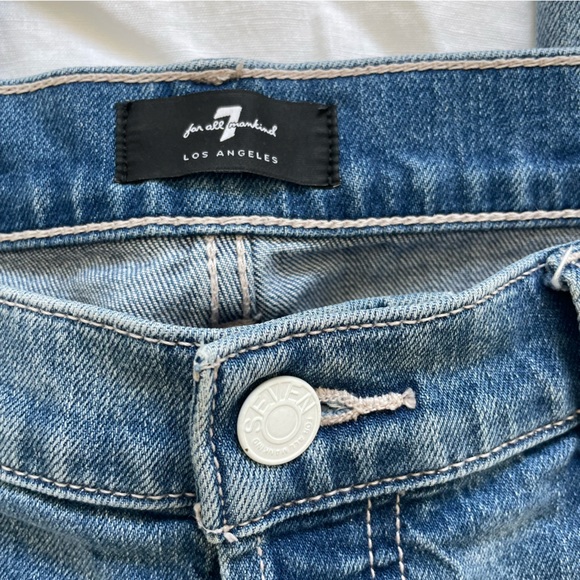 7 For All Mankind® Josefina High Waist Boyfriend Jeans (Ventana) Size 31 - Picture 8 of 15